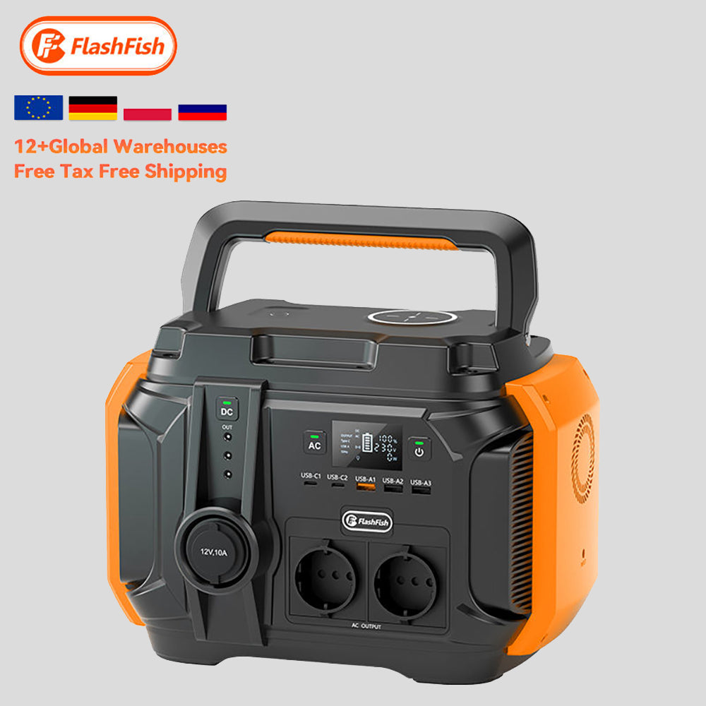 540Wh 500W EU Plug Battery FLASHFISH