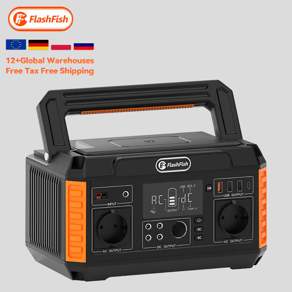 520Wh 500W Eu Plug Battery FLASHFISH Wholesale 