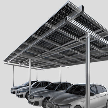 Solar carport mount
