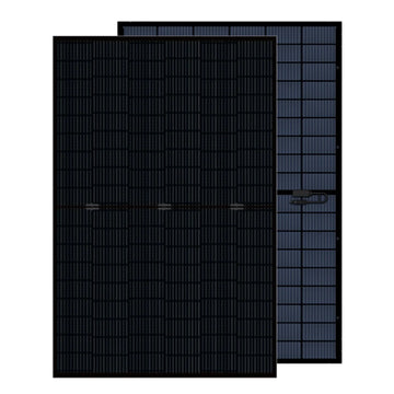 Panneaux solaires Jolywood 410W entièrement noirs double verre
