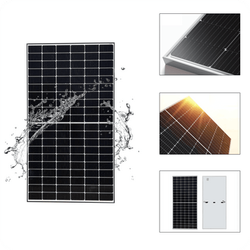 550W+220Volt-230Volt Solarpanel Monokristallines Solarpanel Photovoltaik-Solarzelle Ideal für den Heimgebrauch Rechnung sparen (550WX31) - SongSolar