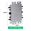 GTB 1400W Reine Sinuswelle Smart Micro Wechselrichter Netzwechselrichter mit WIFI IP65 - SongSolar
