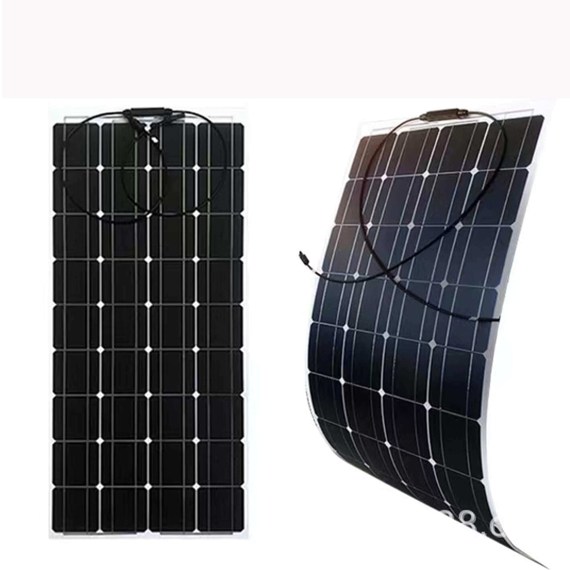 Flexibles Solarpanel monokristallines Silizium 100W Photovoltaik-Stromerzeugungsmodul Großhandel Dach Solarpanel 12V Aufladen - SongSolar