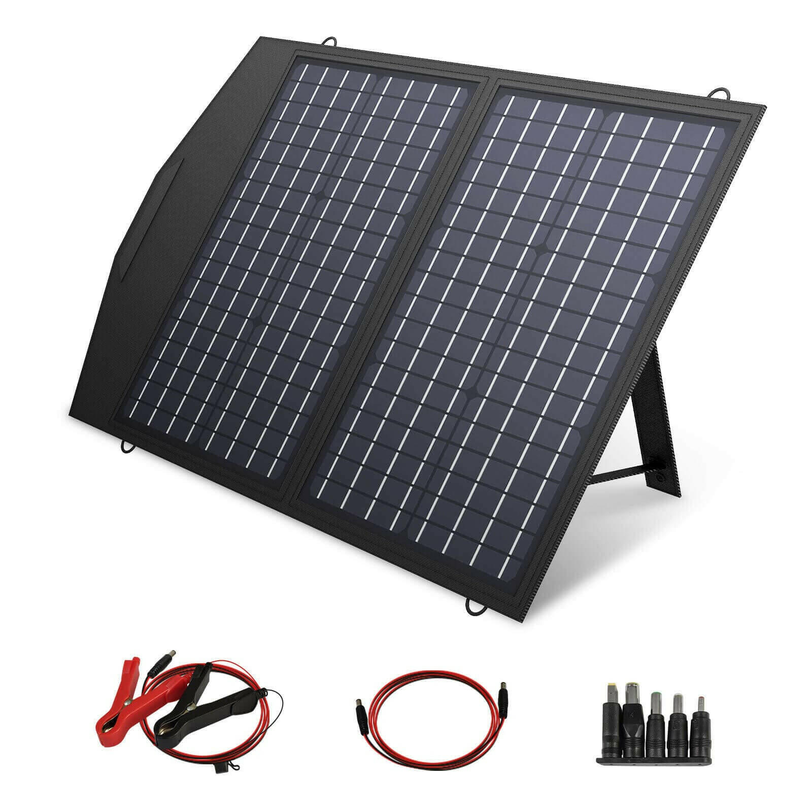 ALLPOWERS 18V 60W Sonnenkollektor faltbares Solarladegerät Dual 5V USB 18V DC Ausgang - SongSolar